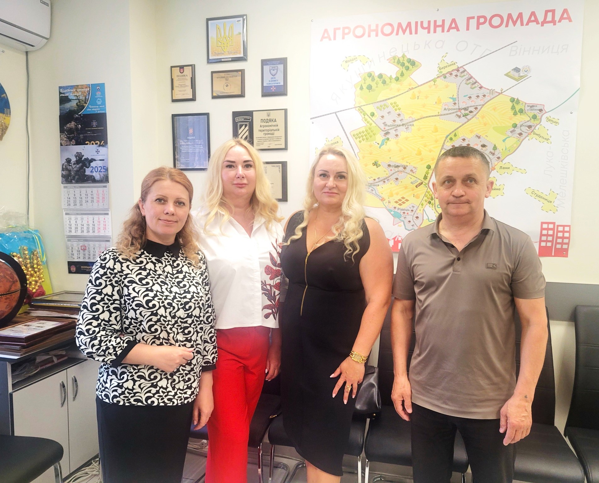 Робочий візит до Агрономічної сільської ради