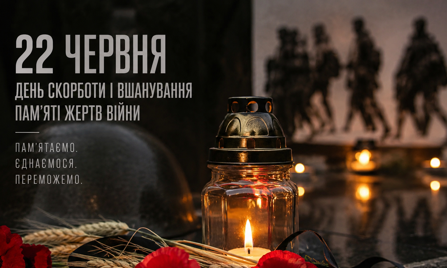 22 червня в Україні – День скорботи і вшанування пам’яті жертв війни