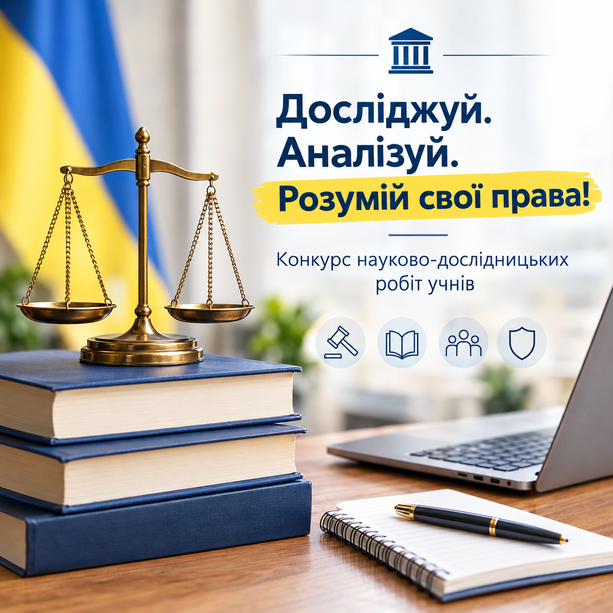 Досліджуй. Аналізуй. Розумій свої права!